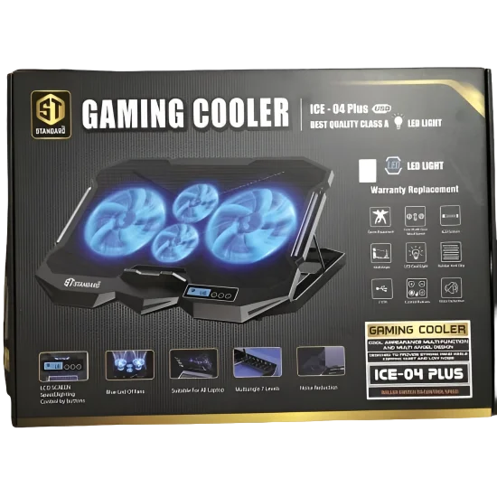 Cooling Pad Laptop Gaming ICE04 RGB